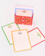 Take Note Tab Notes, Folk Floral