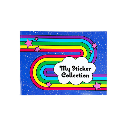 Retro Rainbow Sticker Collector