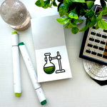 Science and Space Mini Coloring Book for Kids and Adults