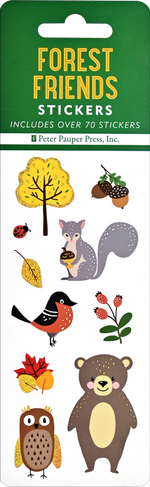 Forest Friends sticker sheet set