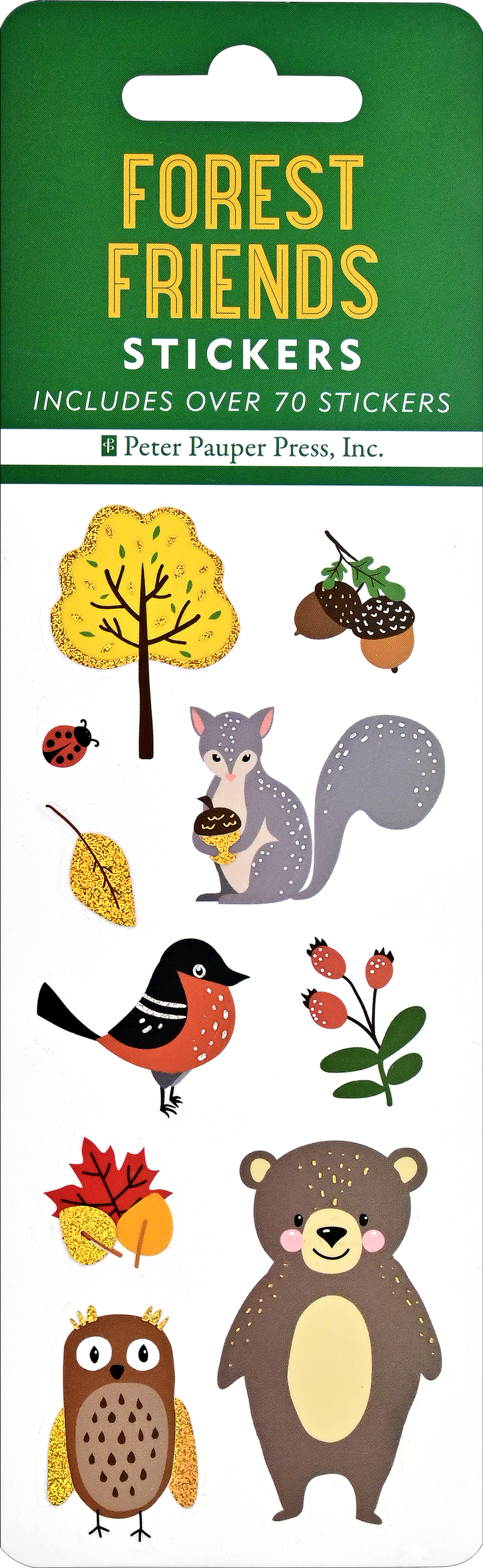 Forest Friends sticker sheet set