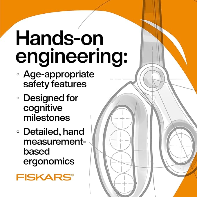 Fiskars 5" Blunt Tip scissors