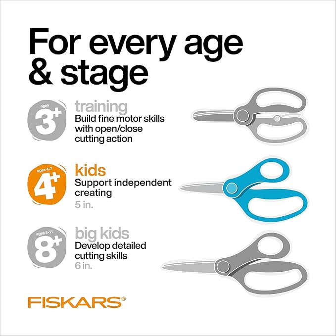 Fiskars 5" Blunt Tip scissors