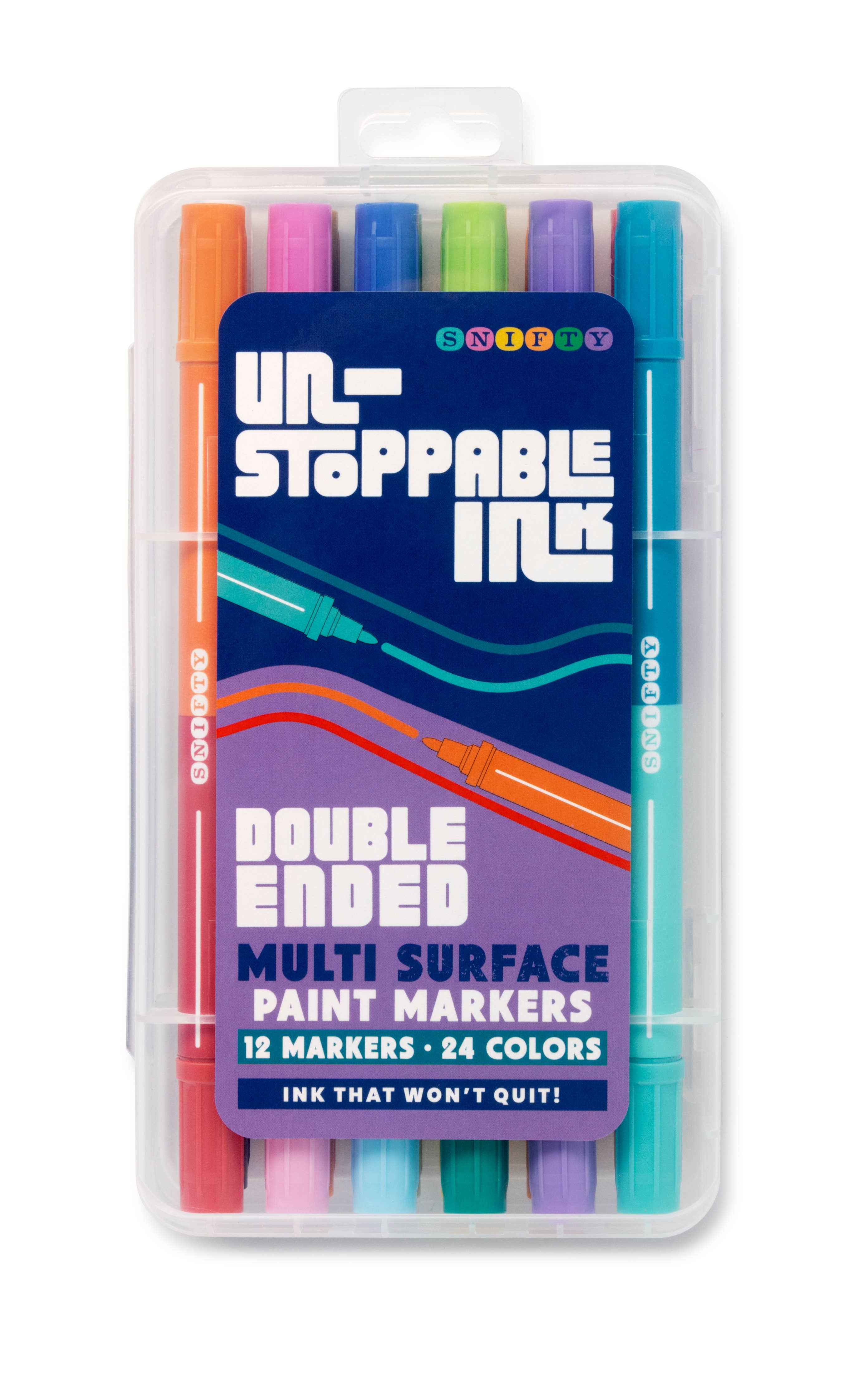 Un-stoppable Acrylic Paint Markers- Brights