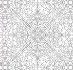 Kaleidoscope Designs Artist's Coloring Book