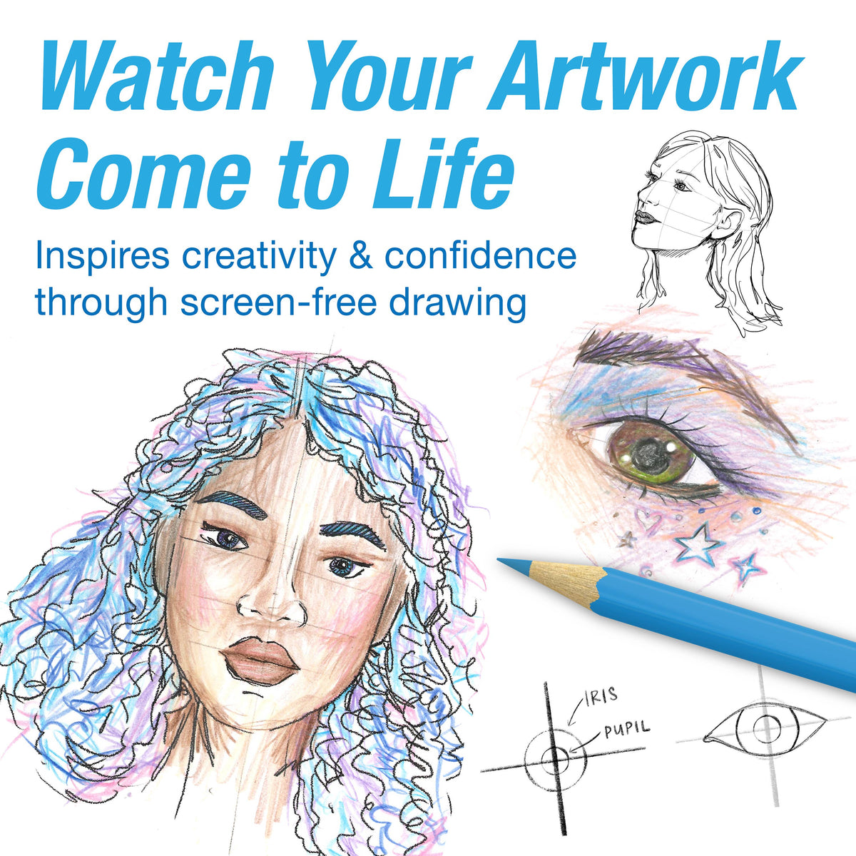 Step by Step Portrait Art for Beginners