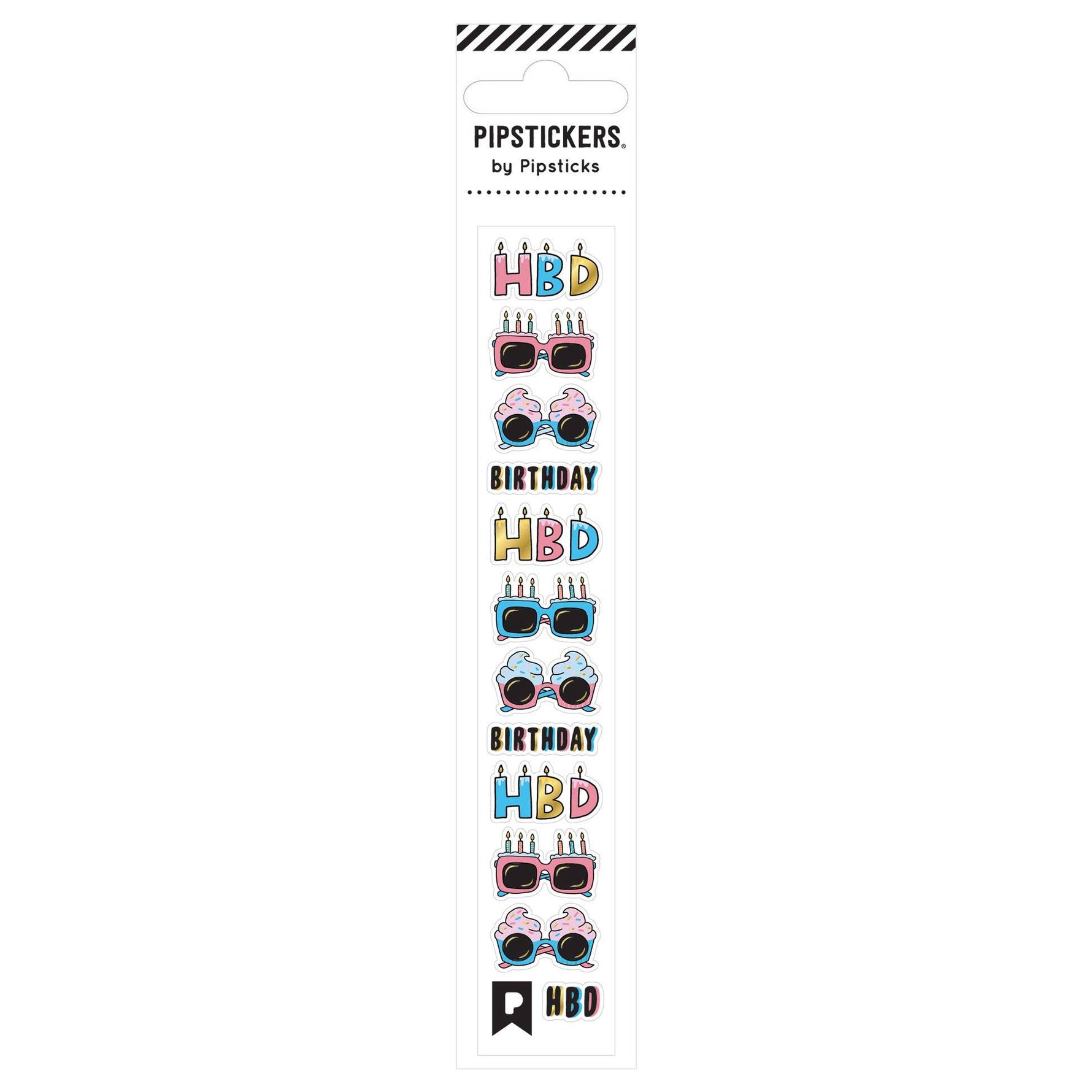 Happy Birthday Minis Stickers