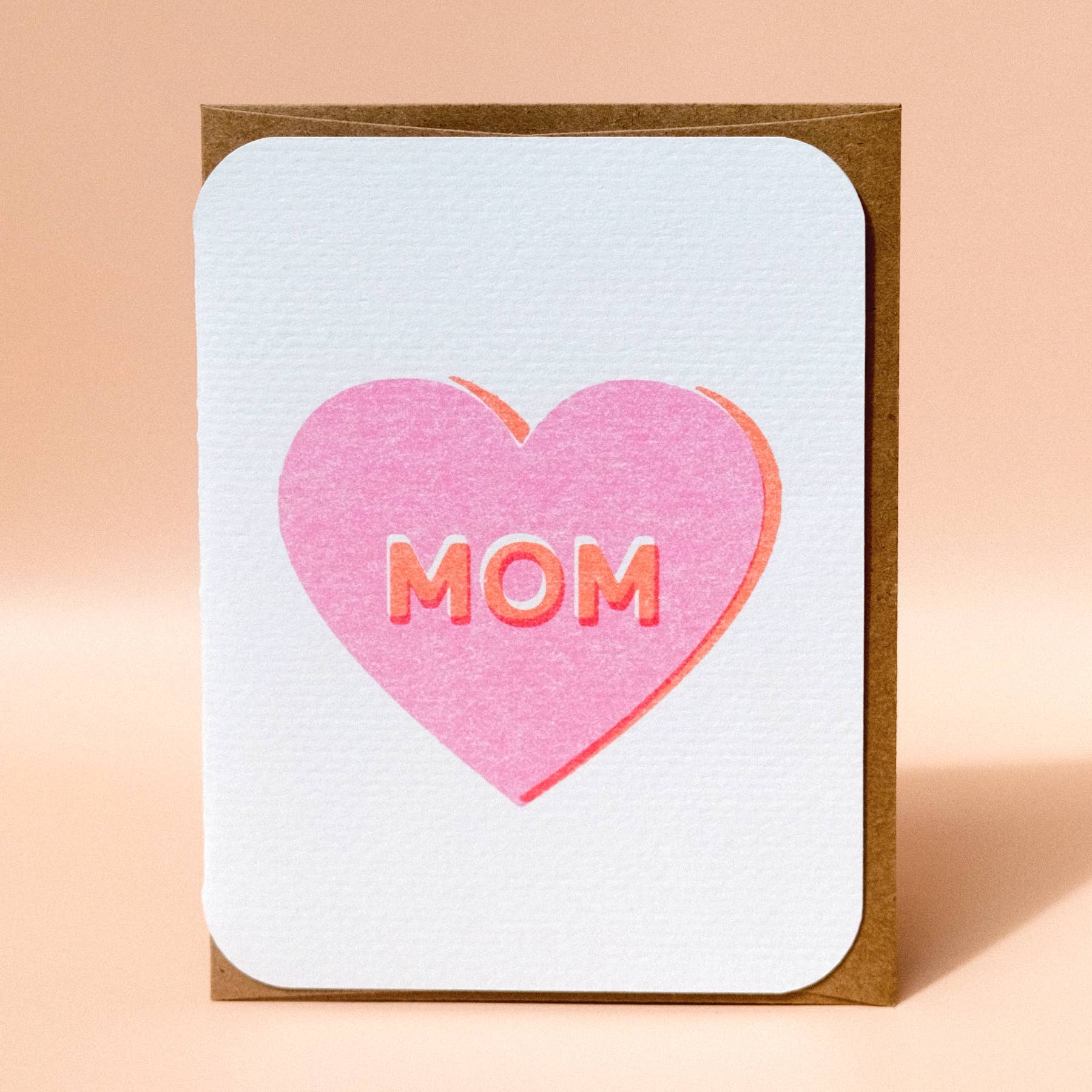 Mom Mother's Day Heart Card