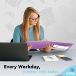 3 Ring 1” Binder Clear View Cover: Assorted Colors
