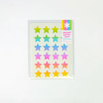 Rainbow Stars sticker sheet