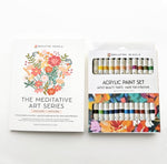 Meditative Painting Art Book: Simple Prompts + Journal Reflections