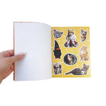 Hiss-terically Funny Cat Stickers book
