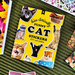 Hiss-terically Funny Cat Stickers book