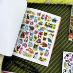 Hiss-terically Funny Cat Stickers book