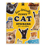 Hiss-terically Funny Cat Stickers book