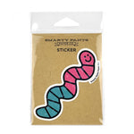 Gummy Worm Vinyl Sticker