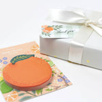 Orange sticky notes