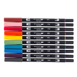Dual Brush Pen Art Markers 10-Pack, Nineties