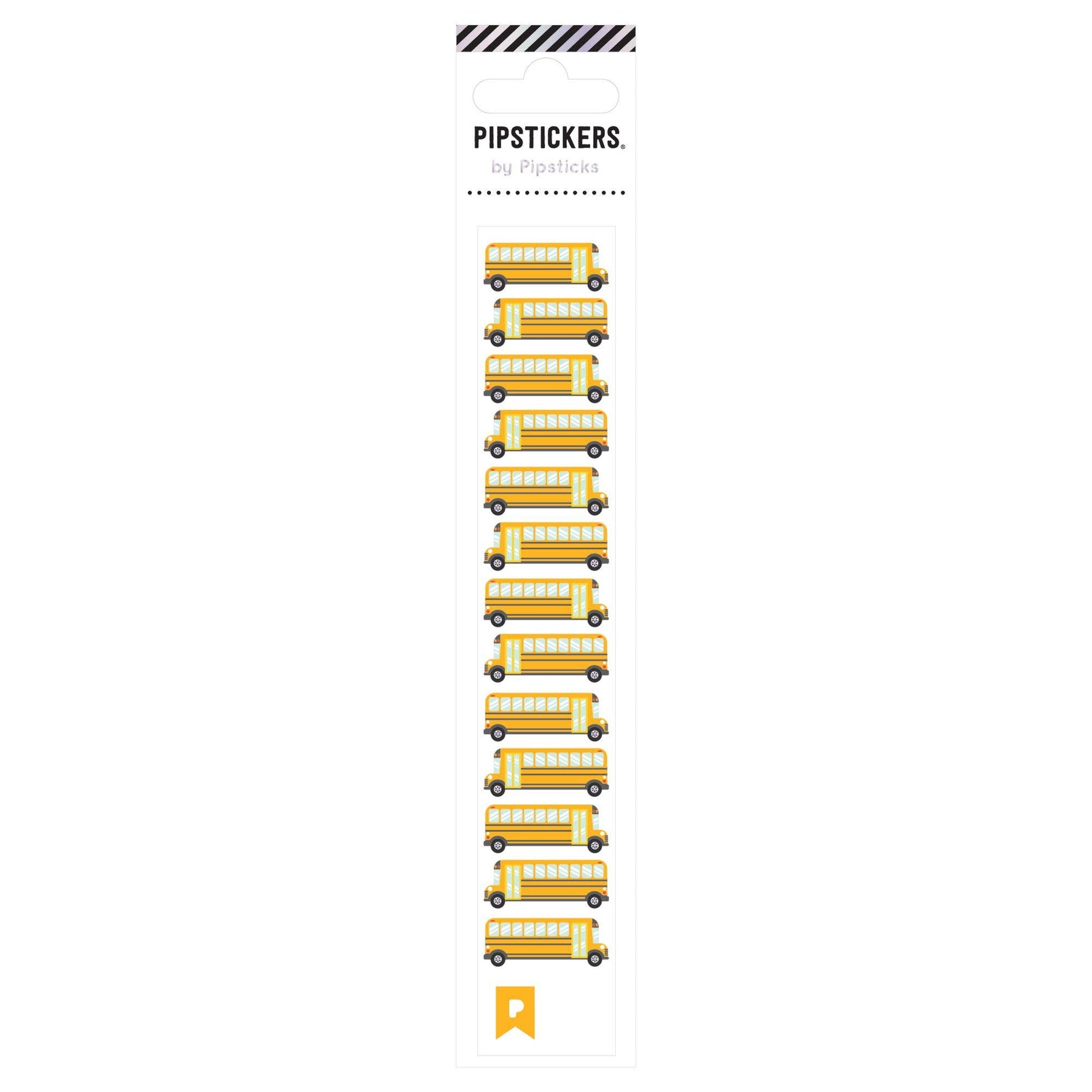 School Bus Minis sticker sheet