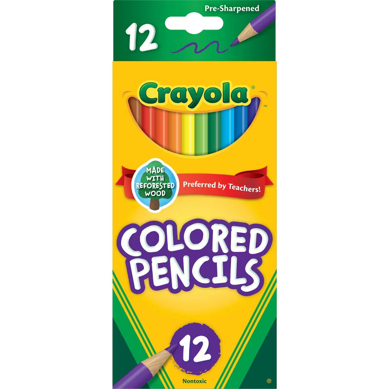 Crayola 12ct Colored Pencils