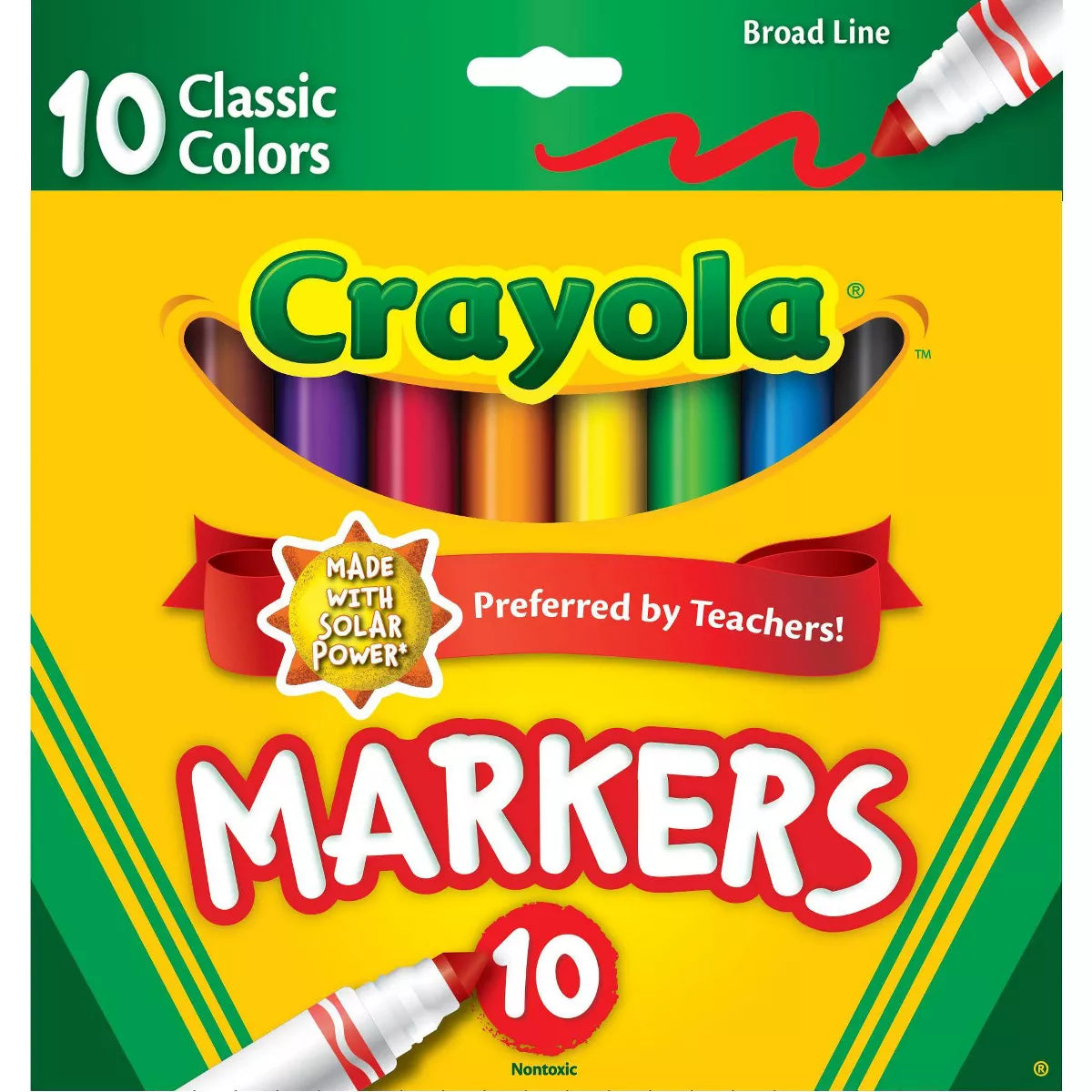 10 pack Crayola thick markers