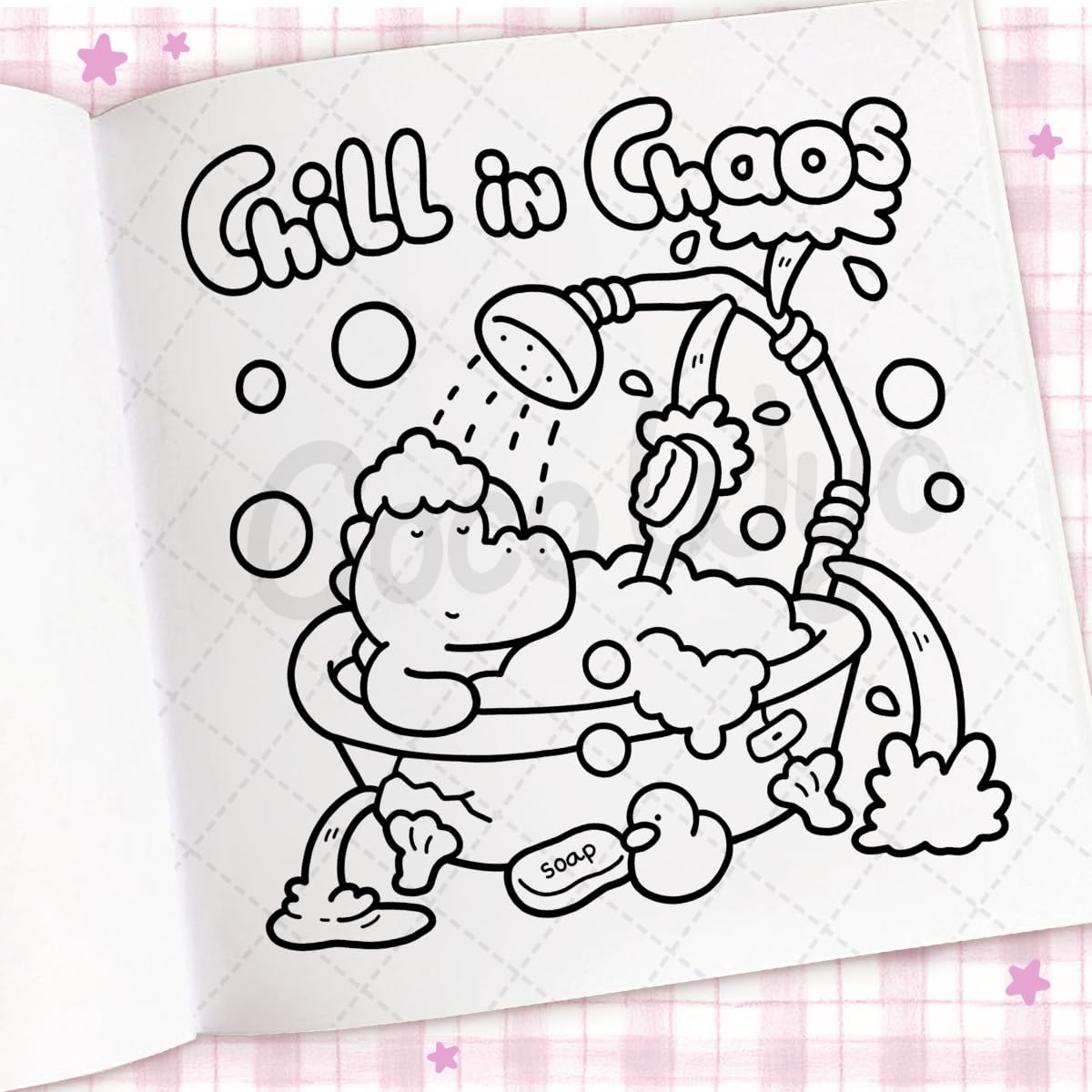 Cozy Vibes Coloring Book by Coco Wyo