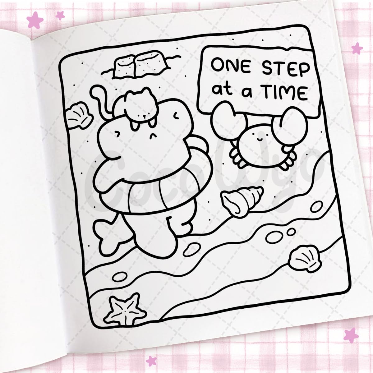 Cozy Vibes Coloring Book by Coco Wyo