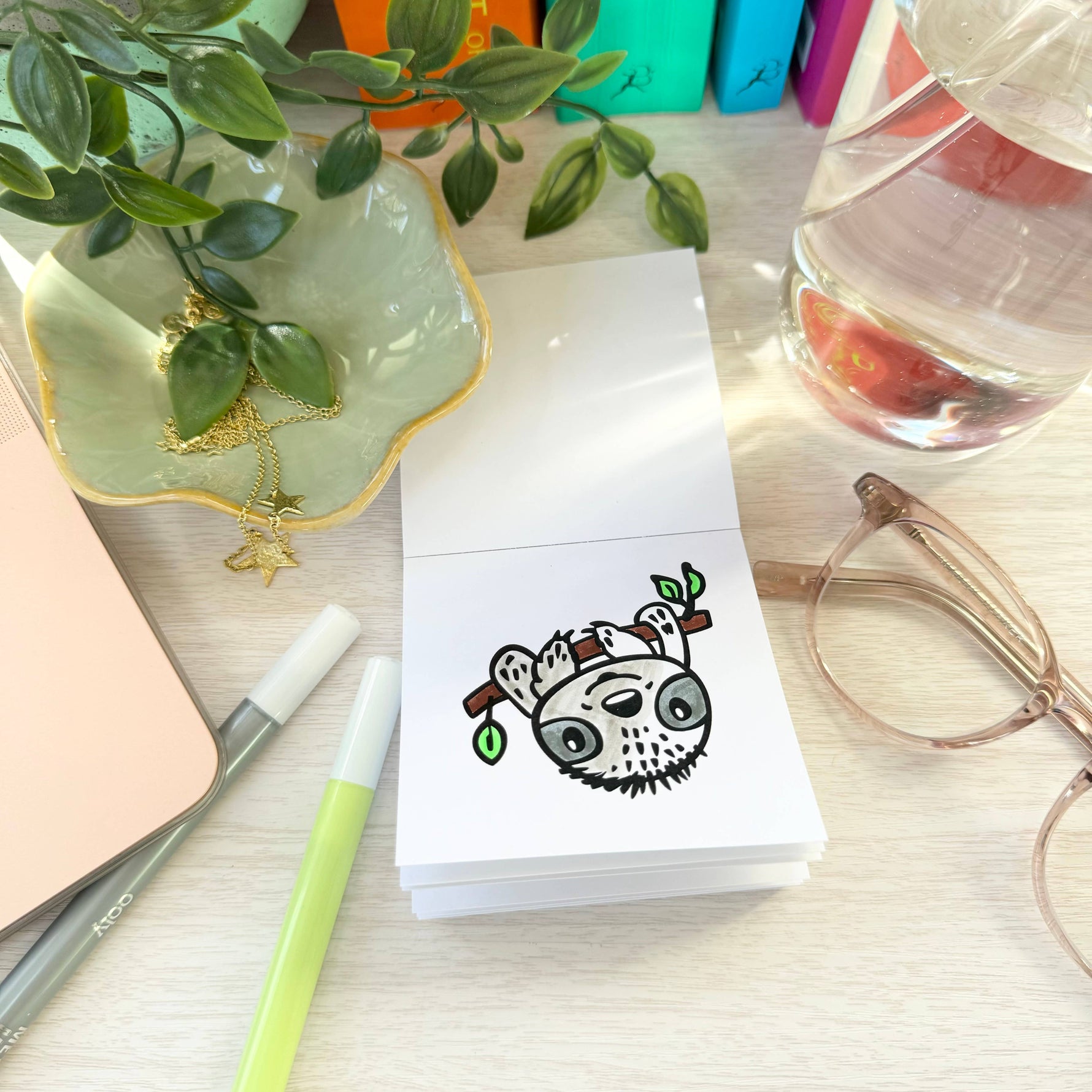 Pocket Pets Mini Coloring Book for Adults and Kids
