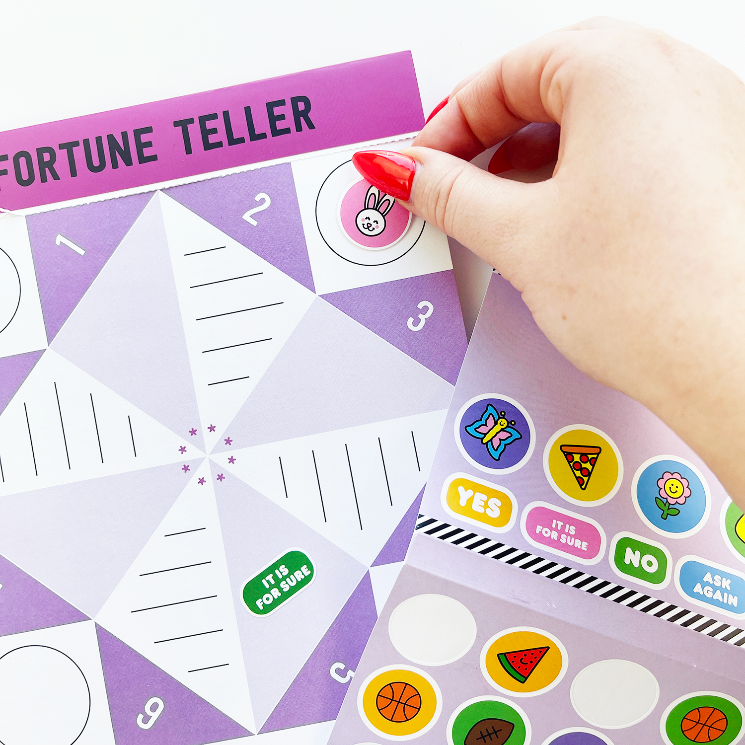 Fortune Teller On-The-Go Activity Pad