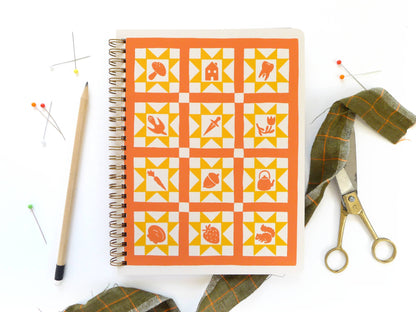 Sawtooth Notebook, Large: Blank