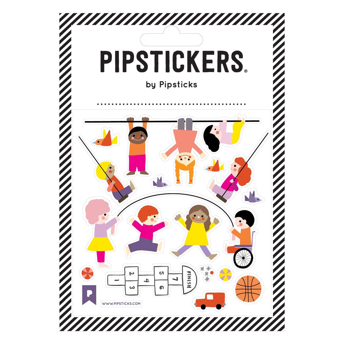 Time For Recess Stickers