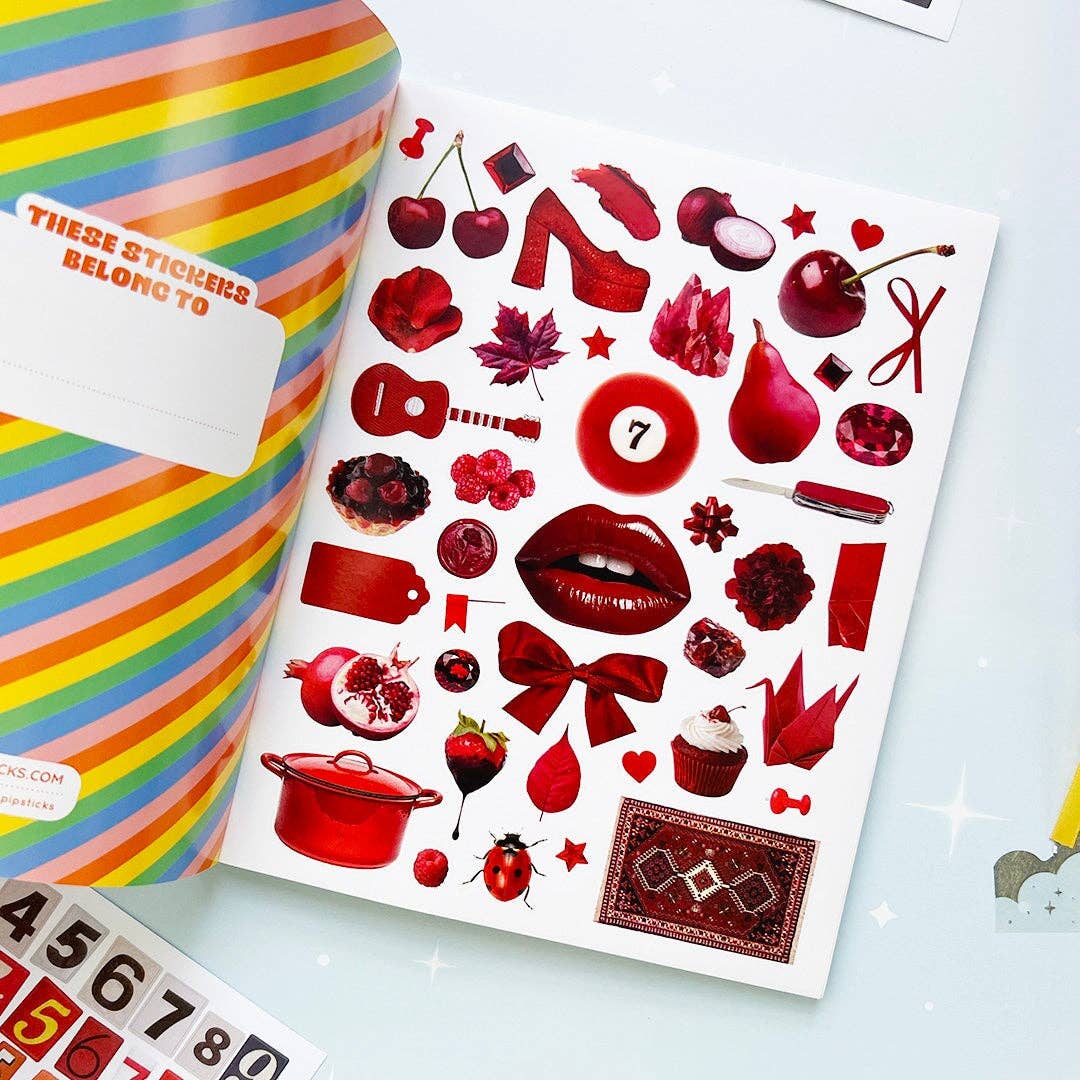 Sticker the Rainbow Book: In Real Life