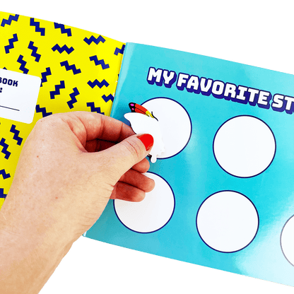 Colorful Cosmos Sticker Collector