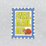 Snail Mail Stamp vinyl sticker