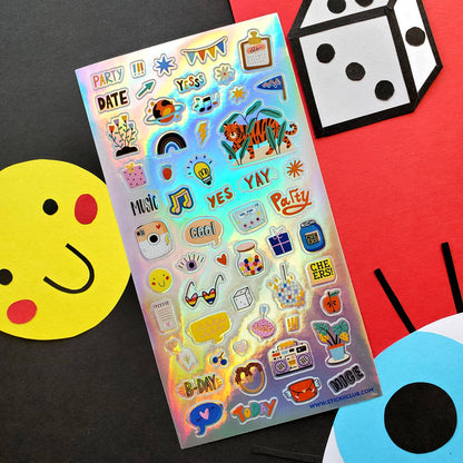 Time to Party Sticker Sheet