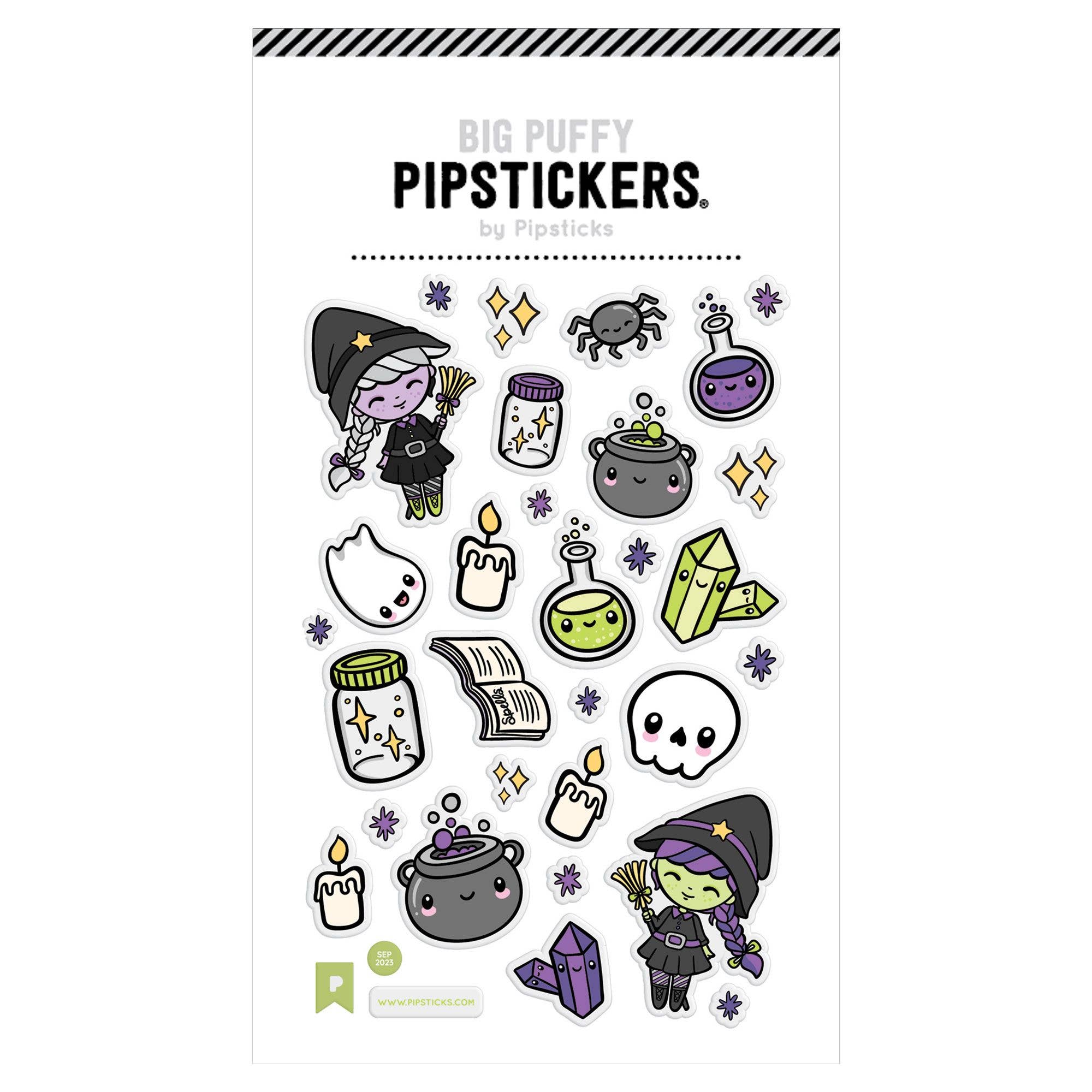 Learning To Spell puffy sticker sheet