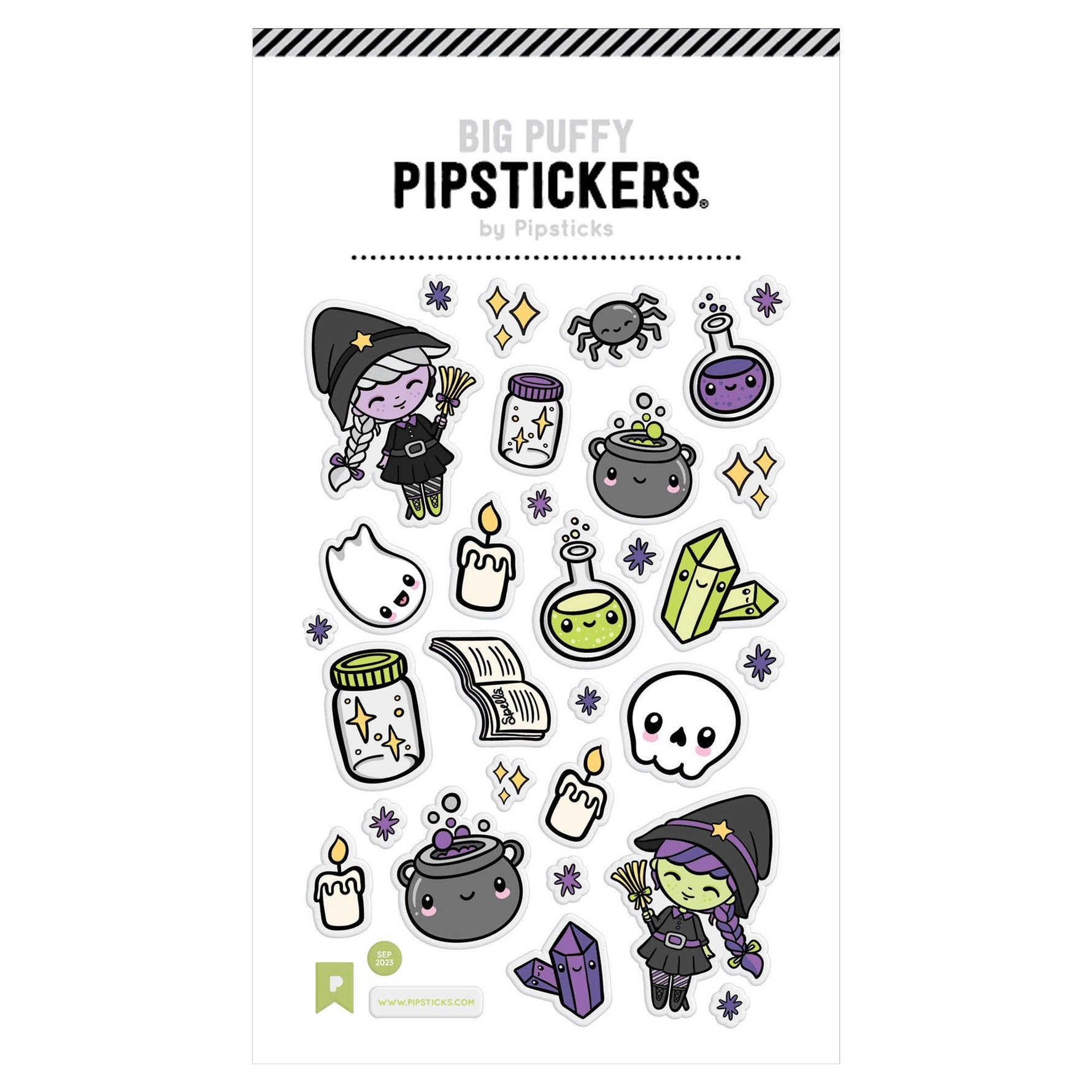 Learning To Spell puffy sticker sheet