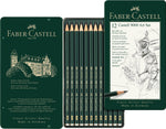 Castell 9000 Graphite Pencils, Art Set - Tin of 12