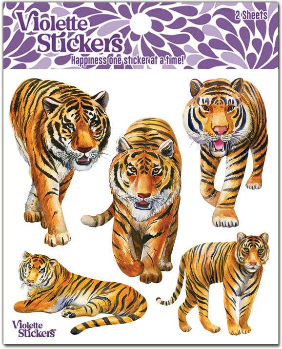 Golden Tigers Stickers
