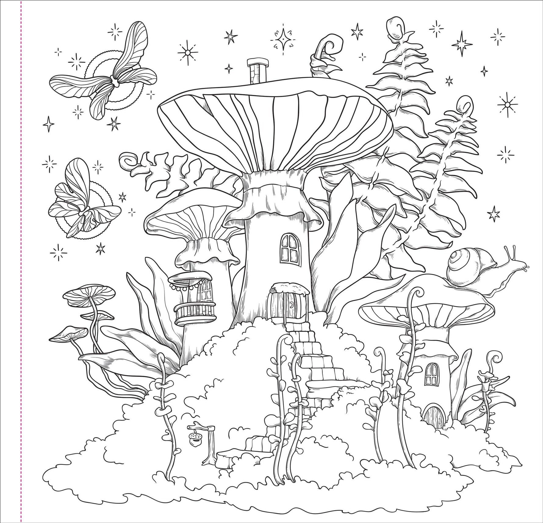 Enchanted Kingdom Adult coloring book