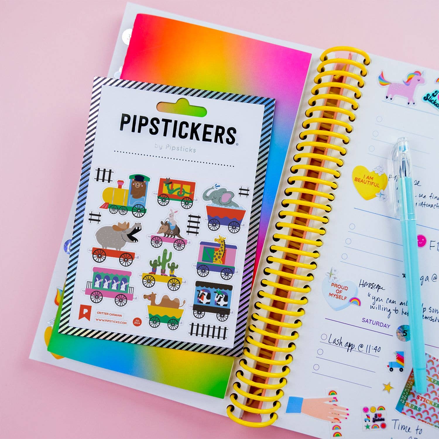 Critter Caravan stickers