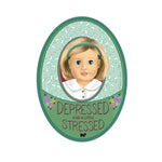 Unpleasant Kit vinyl sticker
