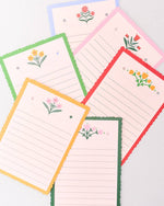 Take Note Tab Notes, Folk Floral