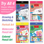 Step by Step Watercolor Pencil Art Beginner's Guide