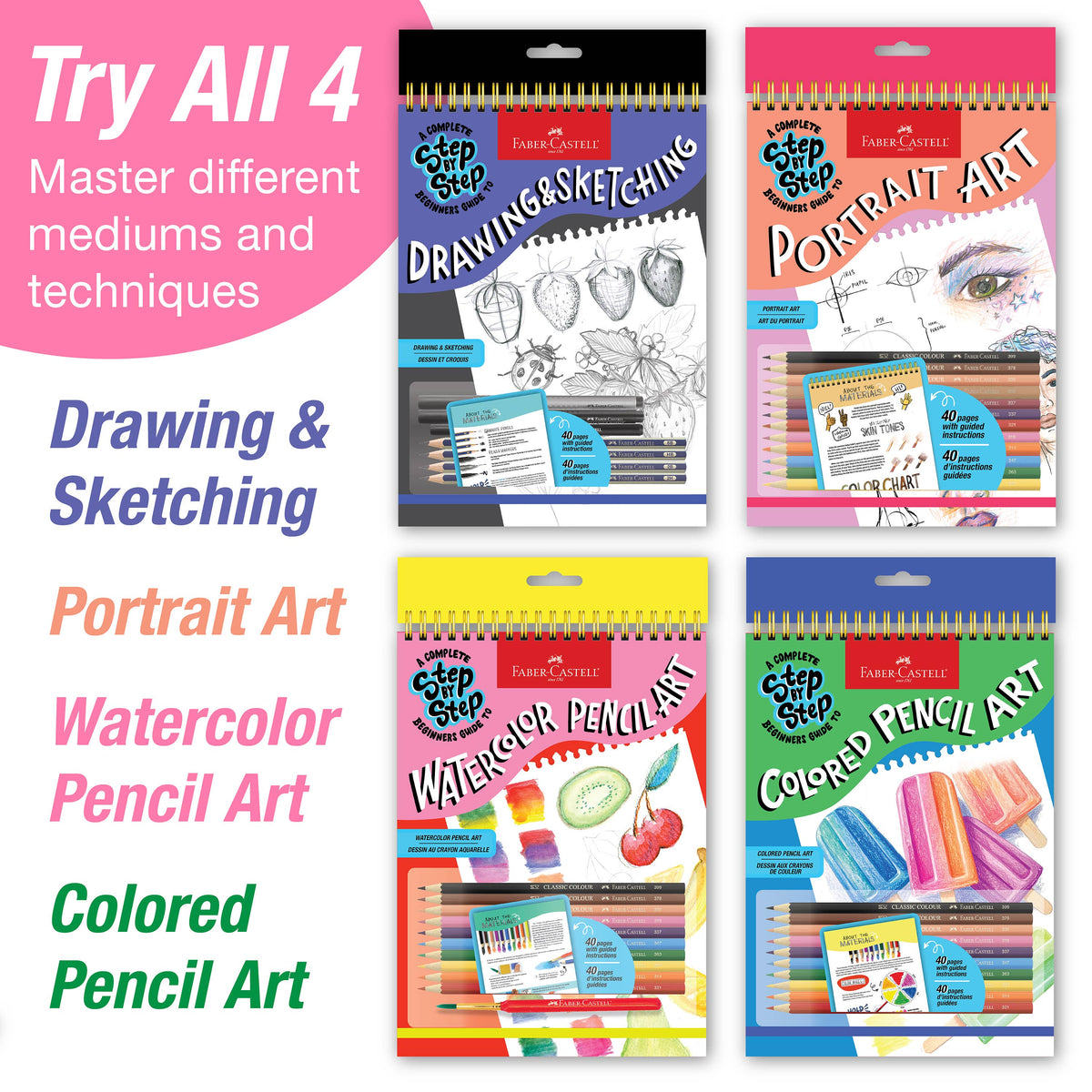 Step by Step Watercolor Pencil Art Beginner's Guide