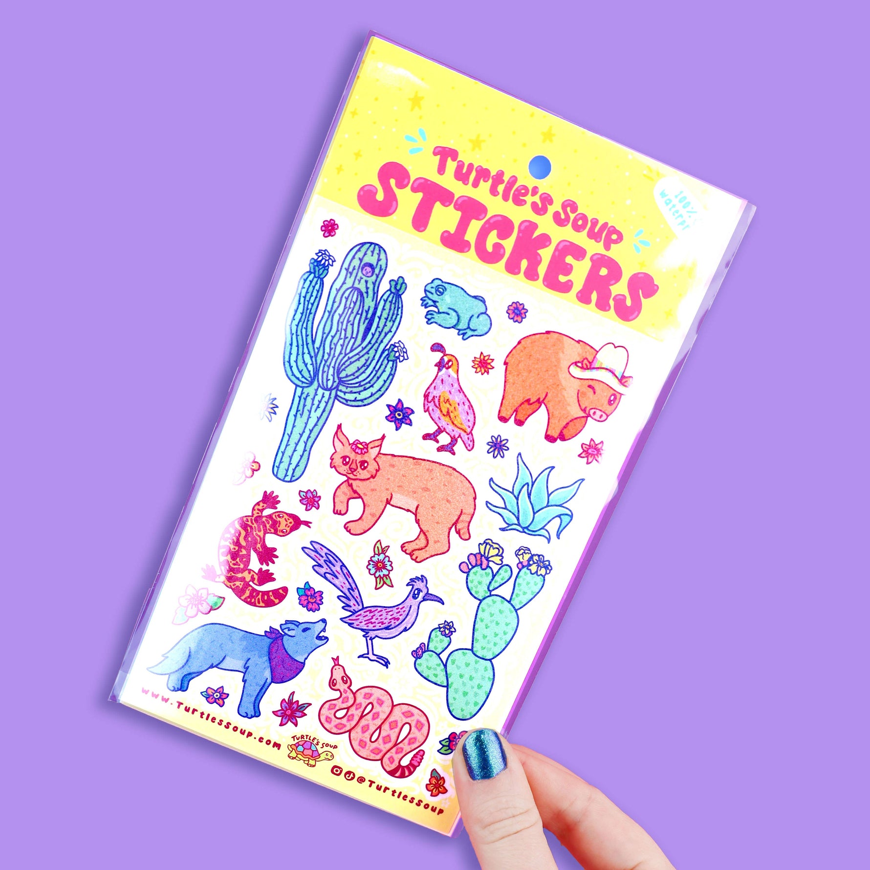 Southwestern Desert Vibes sticker sheet