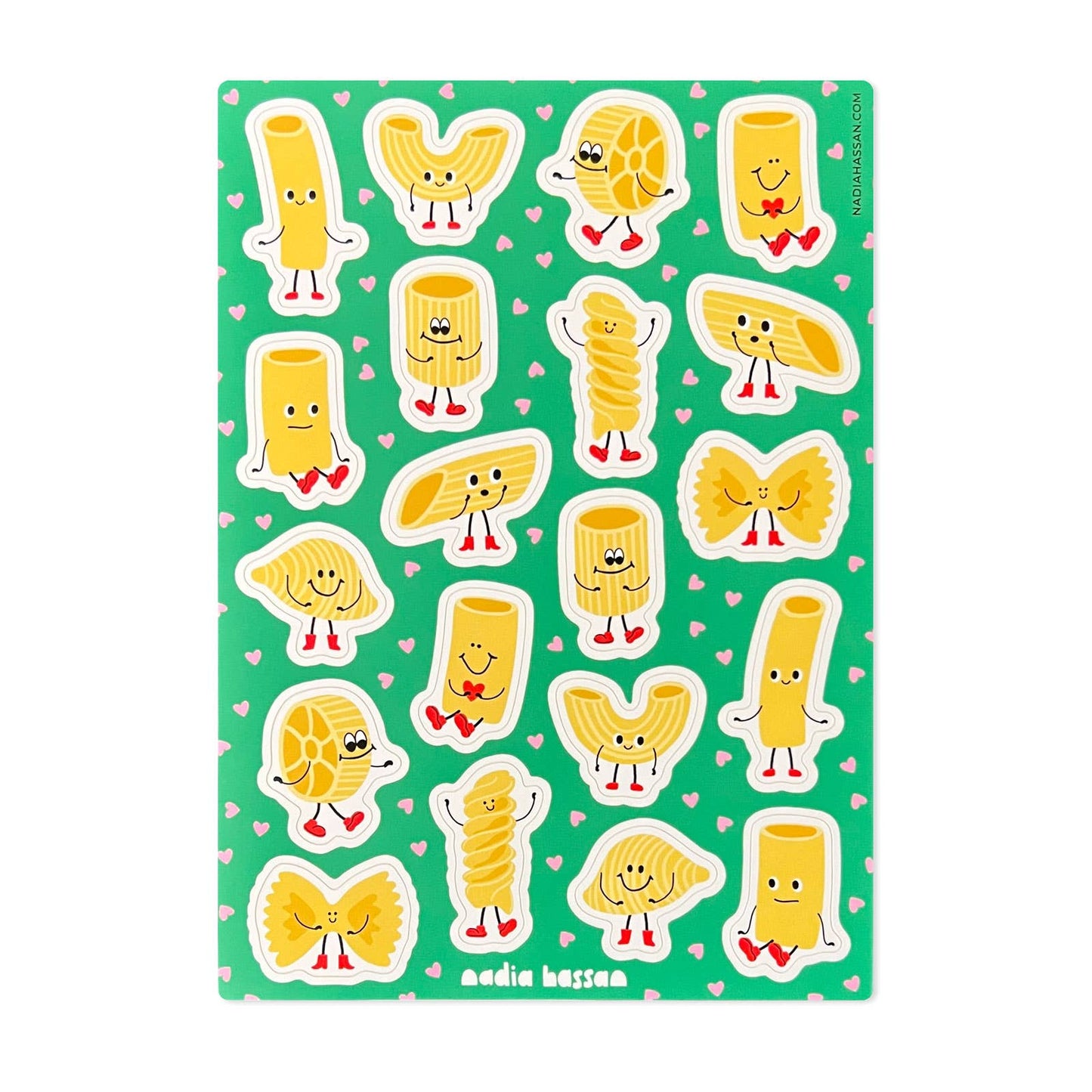 Pasta Pals stickers