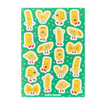 Pasta Pals sticker sheet