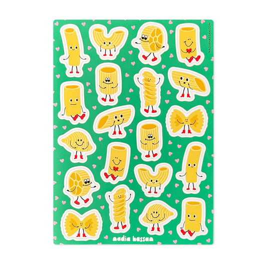 Pasta Pals stickers