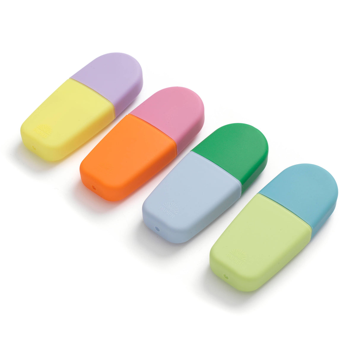 High Energy Bright Ideas Mini Highlighters Set of 4